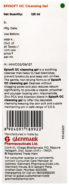Episoft Oc Gel 125ml