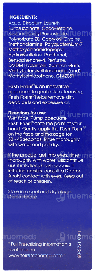 Fash Foam Face Wash 100ml