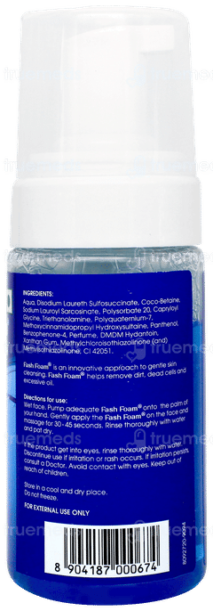 Fash Foam Face Wash 100ml Fash Foam Face Wash 100ml