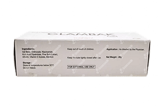 Glambak Gel 20 GM