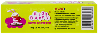 Kids Bunny Strawberry Mint Flavour Gel 80gm