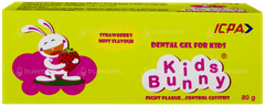 Kids Bunny Strawberry Mint Flavour Gel 80gm
