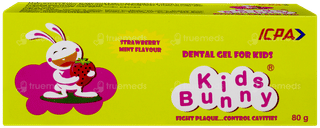 Kids Bunny Strawberry Mint Flavour Gel 80gm