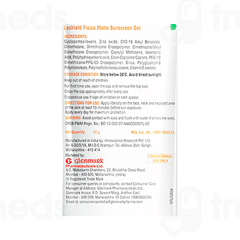 La Shield Fisico Spf 50+ Pa+++ Matte Sunscreen Gel 50Gm La Shield Fisico Spf 50+ Pa+++ Matte Sunscreen Gel 50Gm