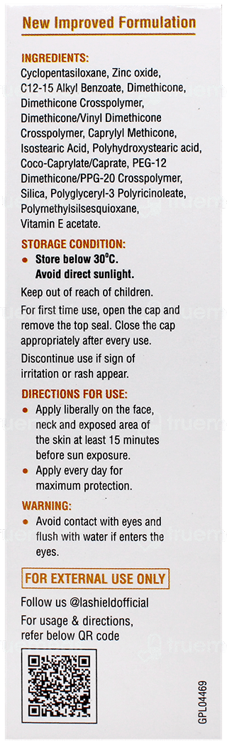 La Shield Fisico Spf 50+ Pa+++ Matte Sunscreen Gel 50Gm
