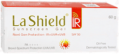 La Shield Ir Spf 30 Pa++++ Sunscreen Gel 60gm La Shield Ir Spf 30 Pa++++ Sunscreen Gel 60gm