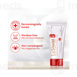La Shield Spf 30 Pa+++ Sunscreen Gel 60gm