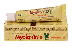 Myolaxin D Gel 15gm