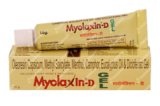 Myolaxin D Gel 15gm