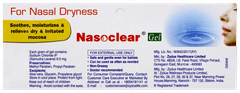 Nasoclear Gel 15gm Nasoclear Gel 15gm