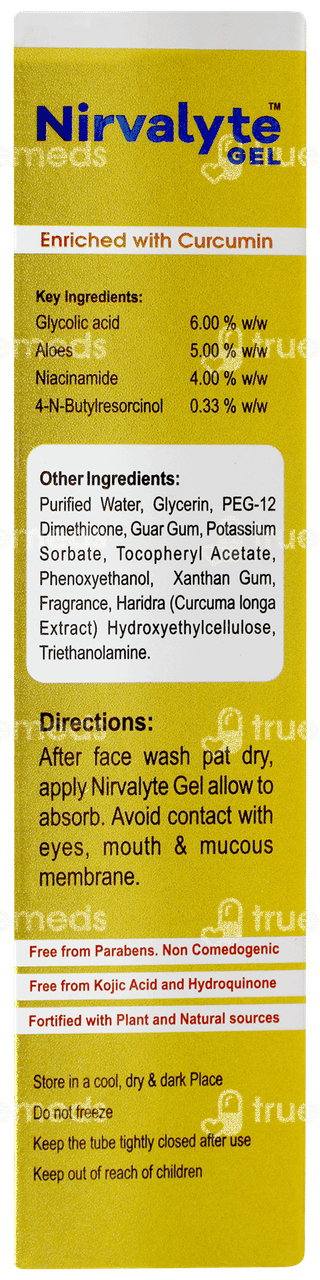 Nirvalyte Depigmenting Gel 30gm