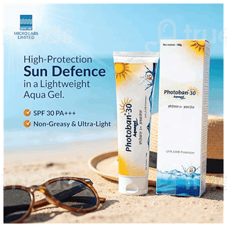 Photoban 30 Spf 30 Aquagel 100Gm