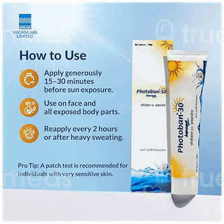 Photoban 30 Spf 30 Aquagel 100Gm