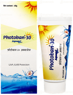 Photoban 30 Spf 30 Aquagel 60gm Photoban 30 Spf 30 Aquagel 60gm