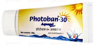 Photoban 30 Spf 30 Aquagel 60gm