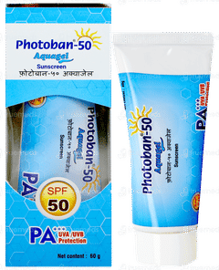 Photoban 50 Aquagel Sunscreen 60gm