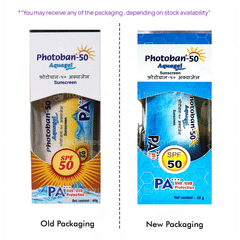 Photoban 50 Aquagel Sunscreen 60gm Photoban 50 Aquagel Sunscreen 60gm