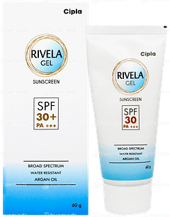 Rivela Spf 30+ Pa +++ Sunscreen Gel 60gm