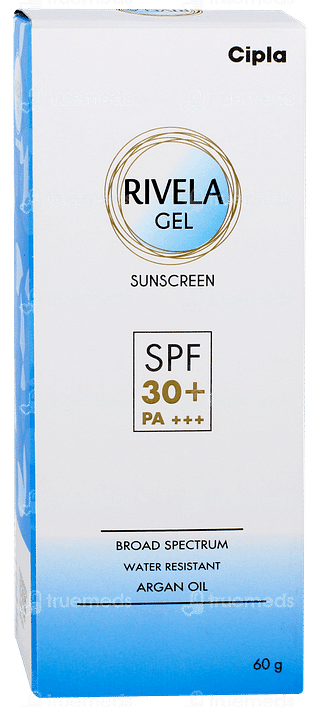 Rivela Spf 30+ Pa +++ Sunscreen Gel 60gm