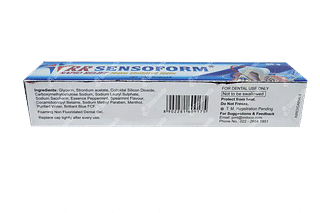 Rr Sensoform Dental Gel 80 GM