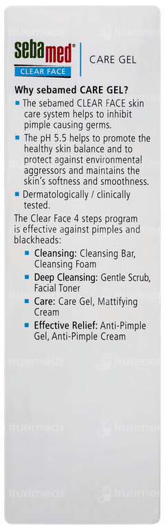Sebamed Clear Face Care Gel 50ml