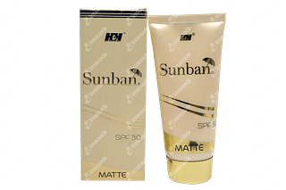 Sunban Matte Gel 75 GM