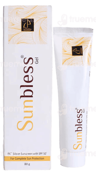 Sunbless Spf 50+ Pa+++ Silicon Sunscreen Gel 30Gm