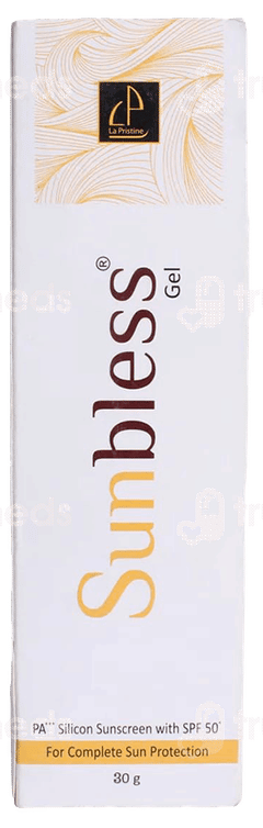 Sunbless Spf 50+ Pa+++ Silicon Sunscreen Gel 30Gm