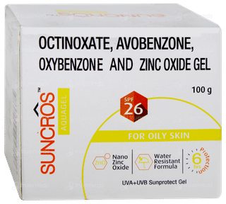 Suncros Spf 26 Aquagel 100gm