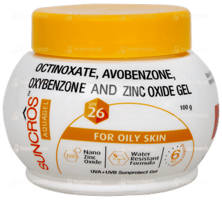 Suncros Spf 26 Aquagel 100gm