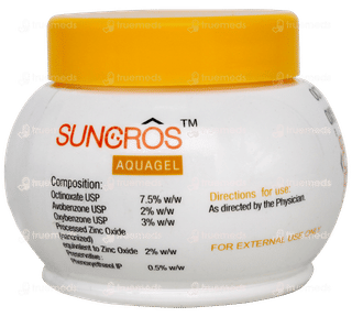 Suncros Spf 26 Aquagel 100gm