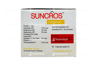 Suncros Aqua Spf 26 Gel 100 GM