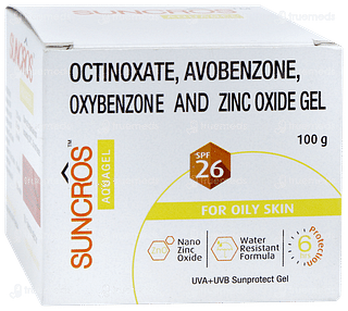 Suncros Aquagel Spf 26 Gel 100gm