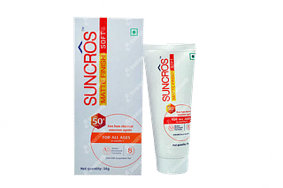 Suncros Matte Finsh Soft Spf 50+ Pa+++ Gel 50 GM