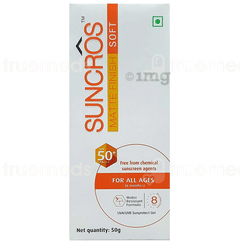 Suncros Matte Finsh Soft Spf 50+ Pa+++ Gel 50gm
