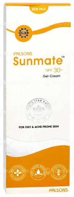 Sunmate Spf 30+ Gel Cream 50gm
