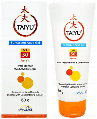 Taiyu Spf 50 Pa+++ Sunscreen Aqua Gel 60gm