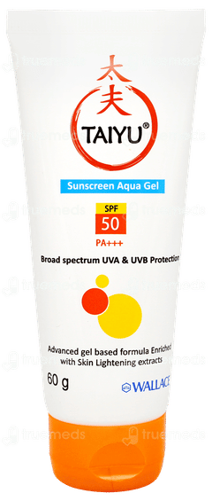 Taiyu Spf 50 Pa+++ Sunscreen Aqua Gel 60gm
