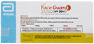 Tvaksh Face Guard Spf 30+ Gel 30gm