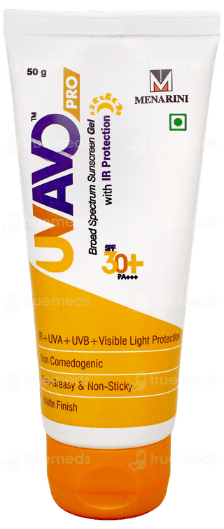 Uvavo Pro Spf 30+ Pa+++ Sunscreen Gel 50Gm