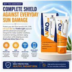 Uvavo Pro Spf 50+ Pa++++ Sunscreen Gel 50Gm