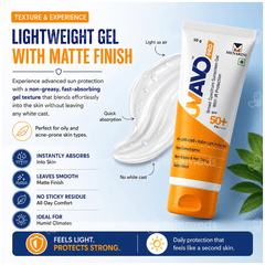 Uvavo Pro Spf 50+ Pa++++ Sunscreen Gel 50Gm