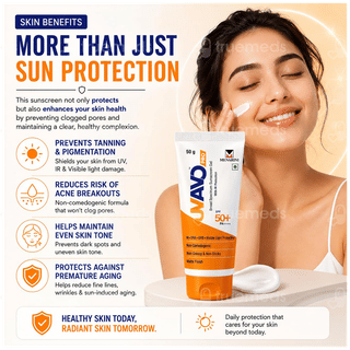 Uvavo Pro Spf 50+ Pa++++ Sunscreen Gel 50Gm