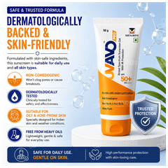 Uvavo Pro Spf 50+ Pa++++ Sunscreen Gel 50Gm