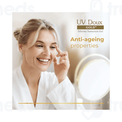 Brinton Uv Doux Gold Spf 50 Pa+++ Silicone Sunscreen Gel 50gm