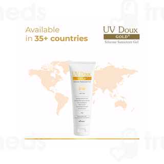 Brinton Uv Doux Gold Spf 50 Pa+++ Silicone Sunscreen Gel 50gm