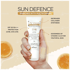 Brinton Uv Doux Gold Spf 50 Pa+++ Silicone Sunscreen Gel 50gm