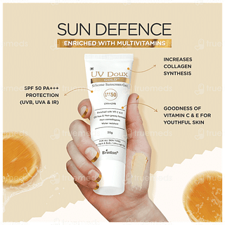 Uv Doux Gold Spf 50 Silicone Sunscreen Gel 50gm