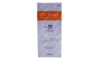 Uv Doux Silicone Spf 50 Pa+++ Sunscreen Gel 50 GM