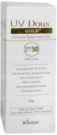Brinton Uv Doux Spf 50 Pa+++ Silicone Sunscreen Gel 50gm